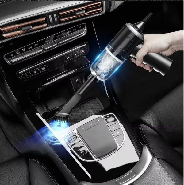 3 In 1 Portable Vacuum Cleaner- Durable Wireless Vacuum -Vehicle Interior Cleaner