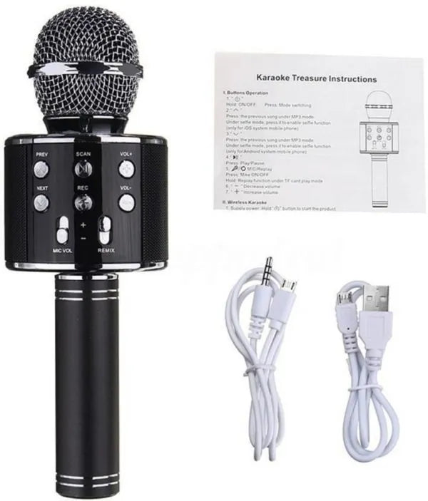 Wireless Bluetooth Karaoke Microphone