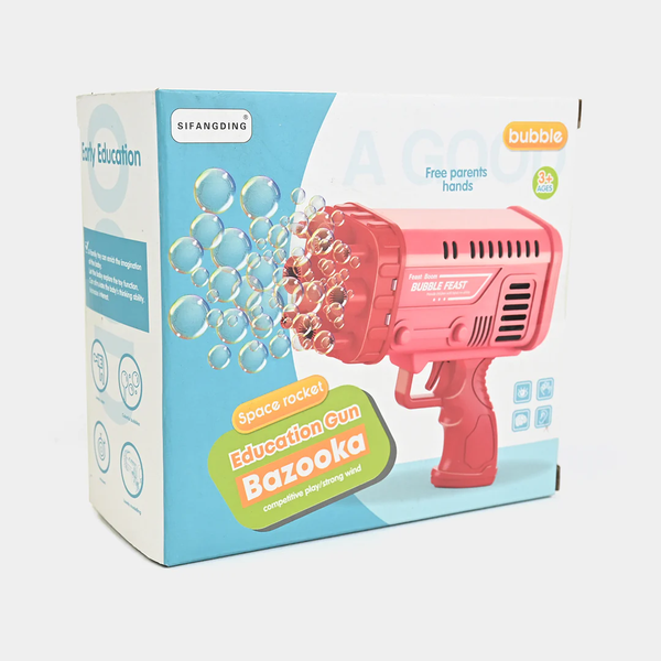 36-Holes 2-in -1 Bazooka Bubble Gun