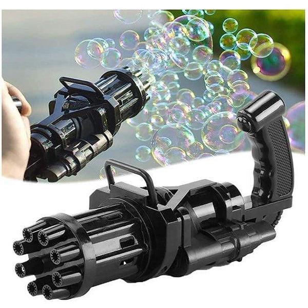 8-Hole Bubble Gun Machine
